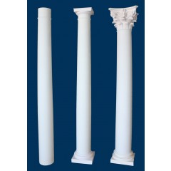 Round Smooth Tapered Column